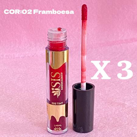 Imagem de Gloss Gel Tint Lip Tint  Alta Fixação Isis Rezende 4ML Não Transfere