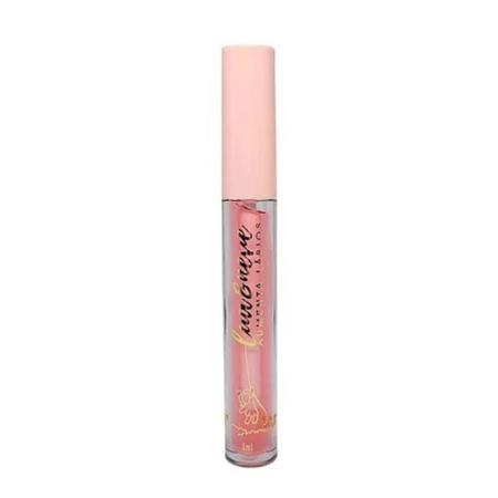 Imagem de Gloss Labial Aumenta Volume Labios Bocao Lua E Neve Rosa