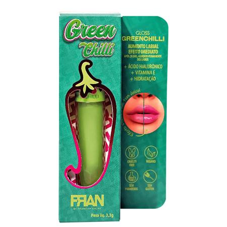 Gloss Labial Volume Greenchilli - Fran by Franciny Ehlke Imagem de Gloss Labial Volume Greenchilli - Fran by Franciny Ehlke