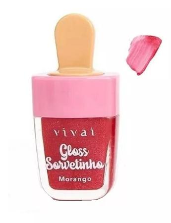 Gloss Sorvetinho Vivai  Mais Vaidosa - Gloss Sorvetinho Vivai