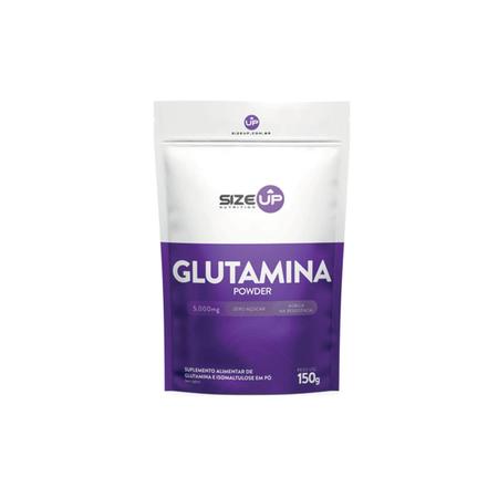 Imagem de Glutamina Powder Sem Sabor Refil 150g Size Up