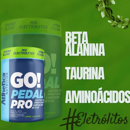 Imagem de Go! Pedal Pro Mix Eletrólitos Atlhetica Nutrition 700 G Carb