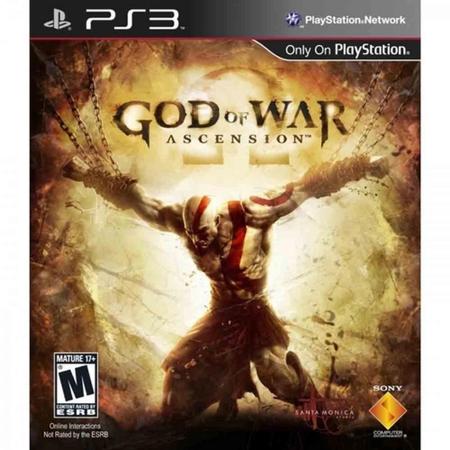 God of War: Ascension - Jogo PS3 Midia Fisica - Sony - Jogo God of War -  Magazine Luiza