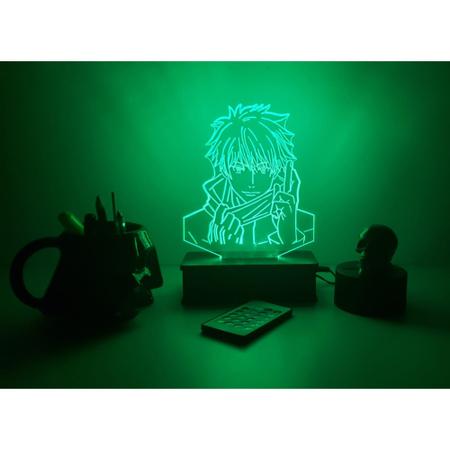 Luminária Led, Megumin, Anime, Bruxa, Decoração, 16 Cores, Abajur - Avelar  Criações - Luminária - Magazine Luiza