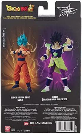 Boneco Dragon Stars Dragon Ball Super - Goku Super Saiyajin Blue