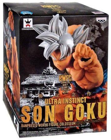 Imagem de Goku Ultra Instinto Dragon Ball - BWFC Banpresto Original Toei