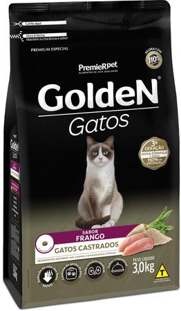 Imagem de Golden Gatos Adulto Castrado Frango
