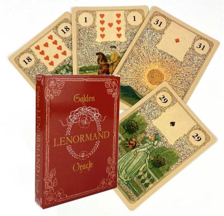 Baralho O Tarot Dourado Oráculo Deck 24 Cartas na Americanas Empresas