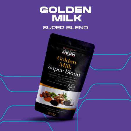 Imagem de Golden Milk (super blend) 100g - Color Andina
