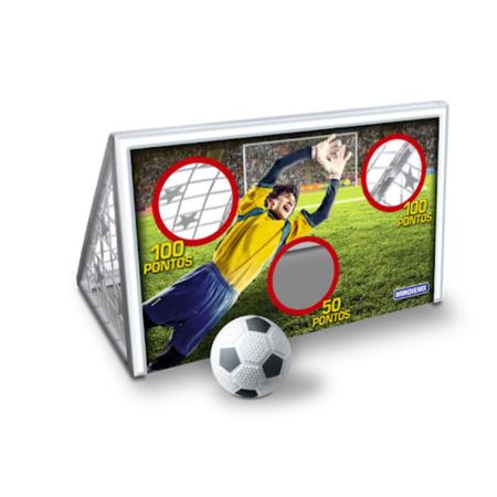 Jogo Futebol De Mesa Game Chute 2 Em 1 BrinqueMix Brinquedo