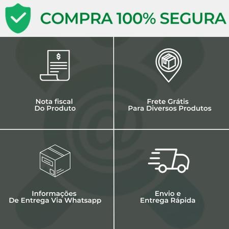 Imagem de Gondola Centro 170 Amapa Flex Kit 3 Metros 1 Ponta Branco PE