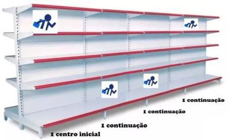 Imagem de Gondola Centro Amapa 4 Metros 1 Inicial 3 Continuação
