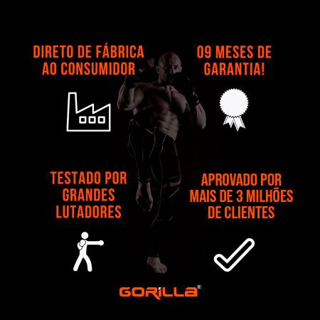 Imagem de Gorilla Capacete Profissional Entrega Imediata Preço Direto de Fabrica MMA Boxe Muay Thai Taekwondo