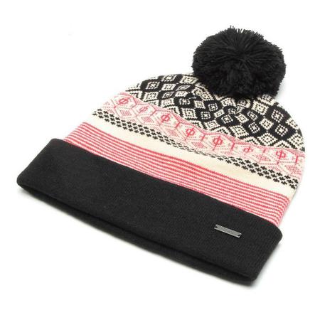 Imagem de Gorro Roxy Retro Snow Preto/Rosa