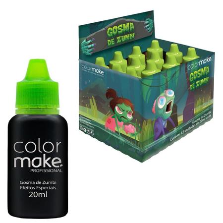 Maquiagens Artísticas Gosma de Zumbi - 20ml - Extra Festas