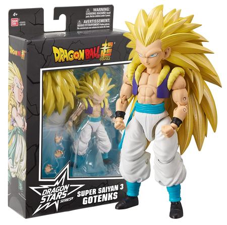 Boneco Dragon Ball Série 12 Super Saiyan 3 Gotenks - Fun