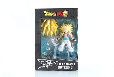 Boneco Dragon Ball Série 12 Super Saiyan 3 Gotenks - Fun