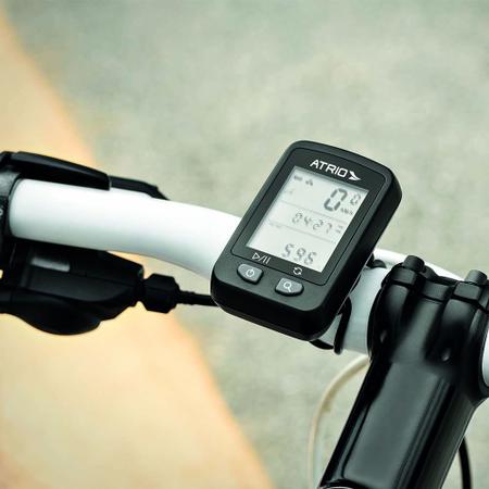 Imagem de GPS Iron para Ciclismo Resistente à Água Recarregável Preto Atrio - BI091