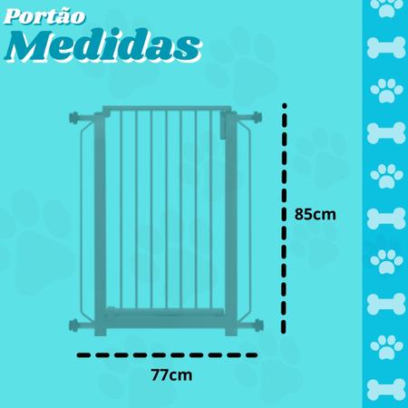 Imagem de Grade De Porta P/ Vão Tubline Reduz Circulação De Pet