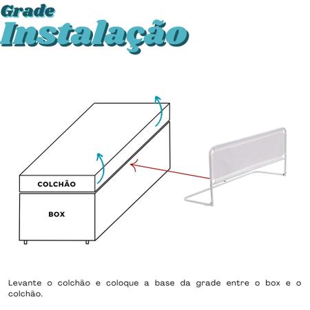 Imagem de Grade de Proteção Para Cama