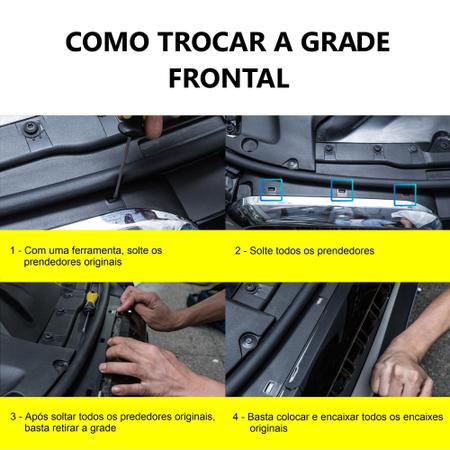 Imagem de Grade Frontal Bmw G20 G28 Black Piano 320 330 340 (18 - 22)