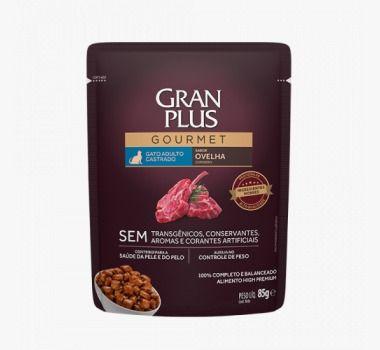 Imagem de Gran Plus Sache Gourmet Gato Castrado Ovelha 85G