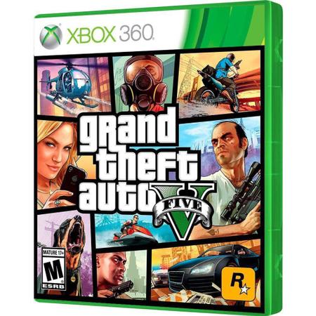 Jogo Grand Theft Auto Gta V - Xbox 360