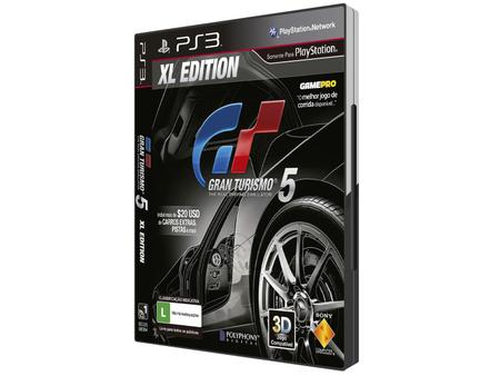 Gran Turismo 5 Xl Edition para Playstation 3, Jogo de Videogame  Playstation 3 Usado 64502165