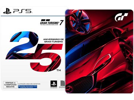Gran Turismo 7 PS5 Mídia Física Lacrado - Polyphony - Gran Turismo -  Magazine Luiza