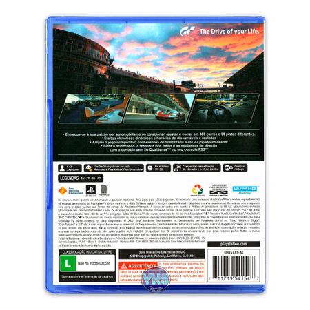 Jogo Gran Turismo 7 PS4 - PLAYSTATION - Jogos de Corrida e Voo - Magazine  Luiza