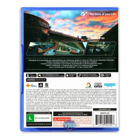 Gran Turismo 7 PS5 Mídia Física Lacrado - Polyphony - Gran Turismo -  Magazine Luiza