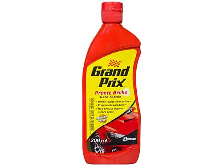 Imagem de Grand Prix Lava Auto Com Cera + Cera Grand Prix Johnson líquida Pronto Brilho - 200ml