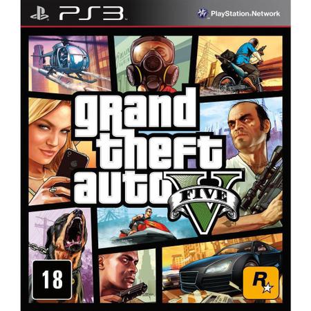 Grand Theft Auto V - GTA 5 - PS3 - Rockstar Games - GTA - Magazine Luiza