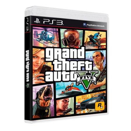 Grand Theft Auto V - GTA V - GTA 5 PS3 - Rockstar Games - GTA - Magazine  Luiza