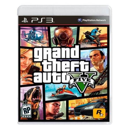 Grand Theft Auto V - GTA V - GTA 5 PS3 - Rockstar Games - GTA