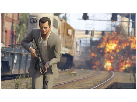 Grand Theft Auto V Premium Online Edition - PS4 Mídia Fisica Lacrado -  rockstar games - GTA - Magazine Luiza