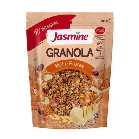 Imagem de Granola Integral Mel e Frutas com Castanha-do-Pará Vegan Jasmine 300g