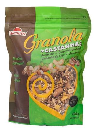 Imagem de Granola Takinutri Kit 3 Tipos Castanhas Premium Frutas Zero