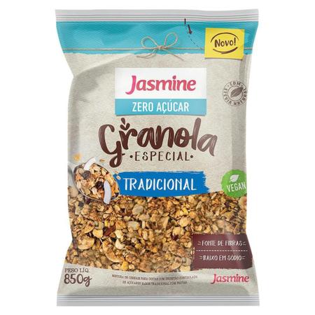 Imagem de Granola zero açúcar tradicional - 850g - JASMINE