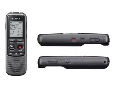 Imagem de Gravador de Áudio Voz Portátil Profissional Original Sony ICD-PX240 4Gb 1043 horas Mp3