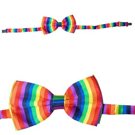 Imagem de Gravata Borboleta Rainbow Arco-Íris LGBT