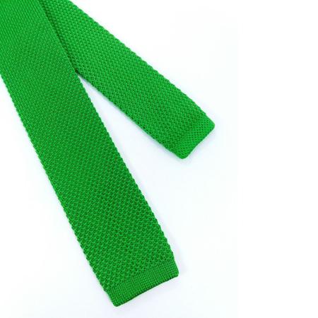 Imagem de Gravata Crochê Slim Verde - O Gravateiro