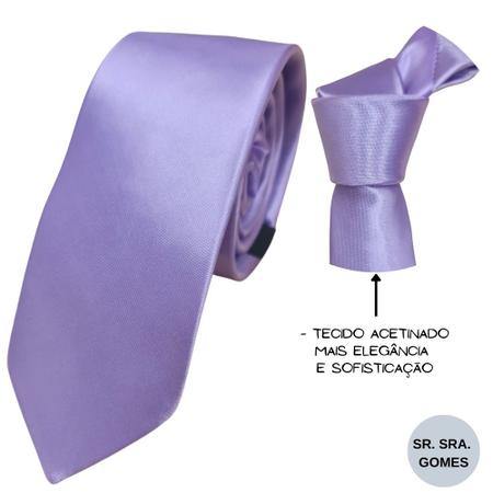 Imagem de Gravata Slim E Semi Slim Modernas Em Cetim Para Padrinhos Alta Qualidade