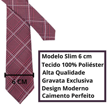 Gravata Slim Xadrez Preta - O Gravateiro - Gravatas, Acessórios e Moda  Masculina
