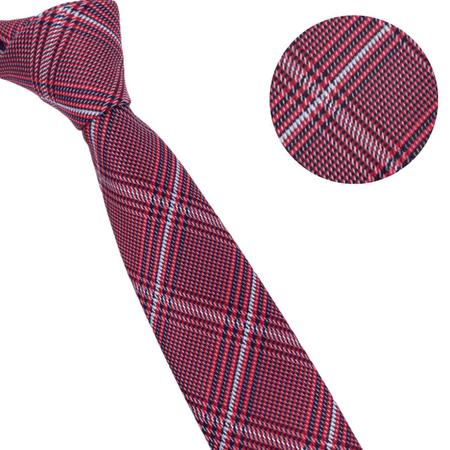Gravata Slim Xadrez Vermelha e Preta - O Gravateiro - Gravatas, Acessórios  e Moda Masculina