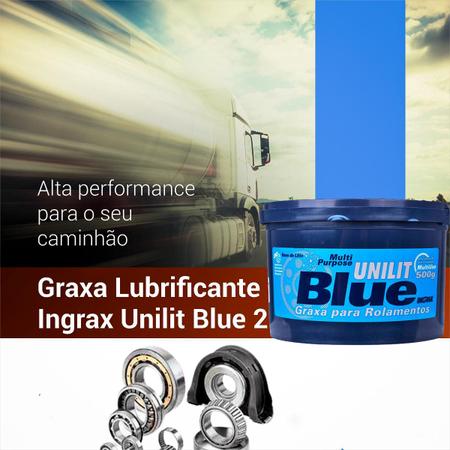 Graxa Azul para Rolamentos e Mancais Unilit Blue-1Kg Ingrax