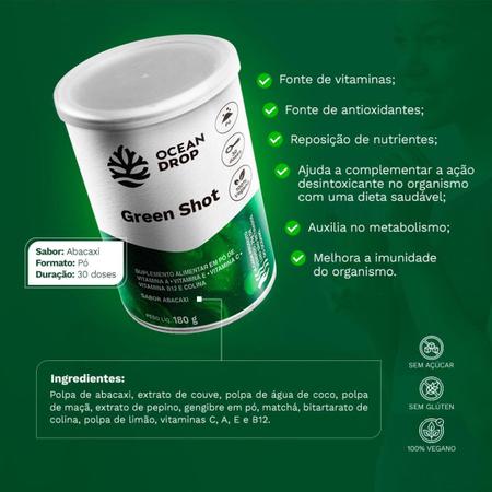 Imagem de Green Shot 180g Ocean Drop