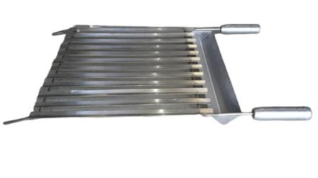 Grelha De Inox Argentina 65X40Cm - Arteinoxx Imagem de Grelha De Inox Argentina 65X40Cm - Arteinoxx
