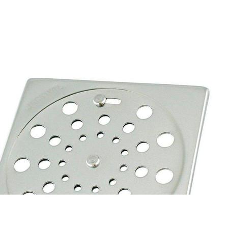 Imagem de Grelha Inox Clarinox Quadrada 15Cm Com Fecho  5049