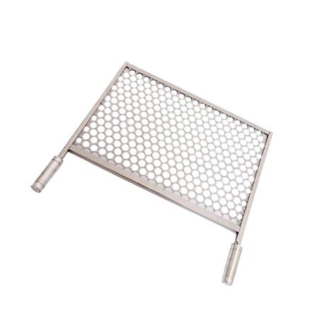 Imagem de Grelha Moeda De Inox 430 Tamanho 45x45 Cm Para Churrasqueira